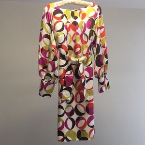 Lesley Evers silk dress (L)